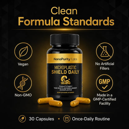 Microplastic Shield Daily clean formula standards